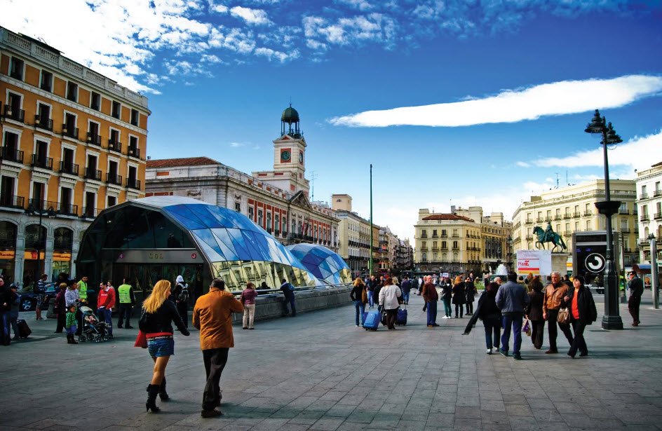 Puerta del Sol, Madrid, Madrid, Spain